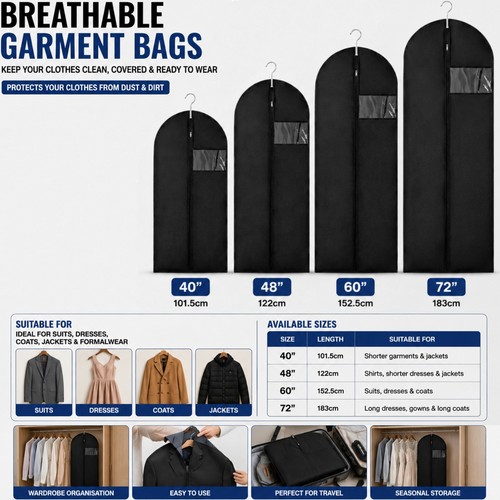 Zip garment bag hanging - zip,
