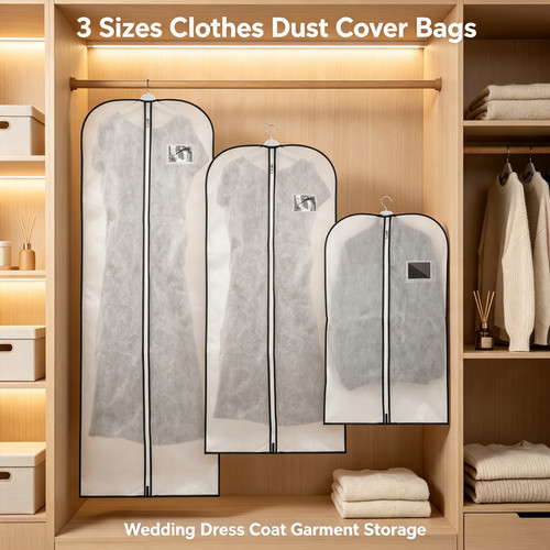 6pcs breathable garment - breathable, covers