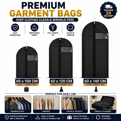 Hanging garment bags zip - hanging,