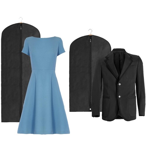 Garment bags black dress suit - garment, bags,