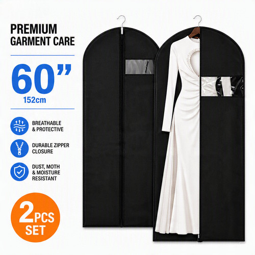 Hanging garment bags set - garment, of