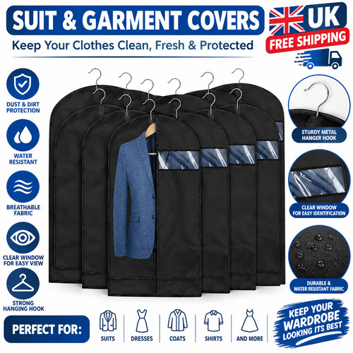 Hanging garment bags - garment, zip