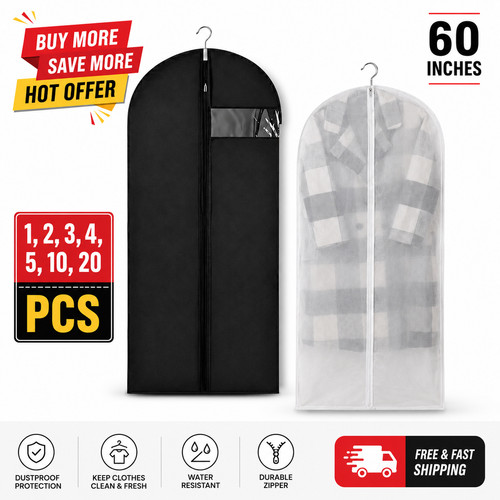 Hanging suit long dress - 60",