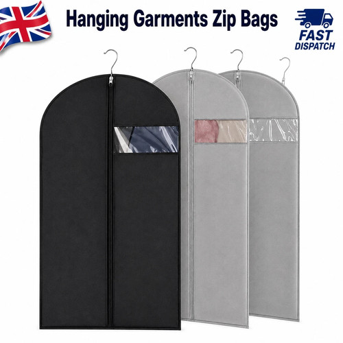 Hanging garment bags zip - bags,