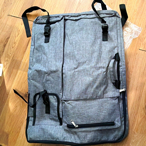 Grey soft polyester garment - soft,