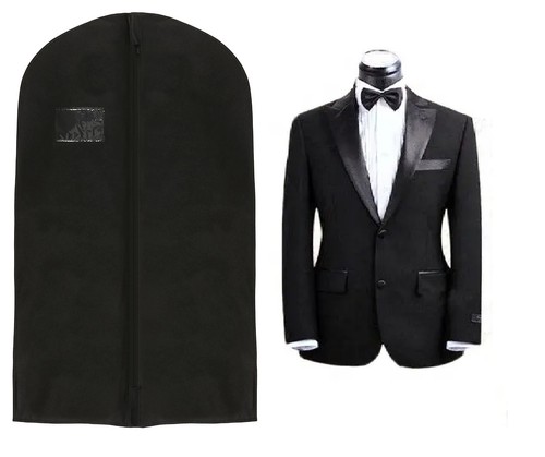 Black suit cover - black, bag